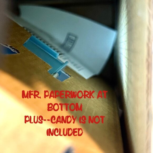 M&M's WILD THING ROLLER COASTER DISPENSER Candy M&M Red/Green Characters 2nd ed - Picture 16 of 16